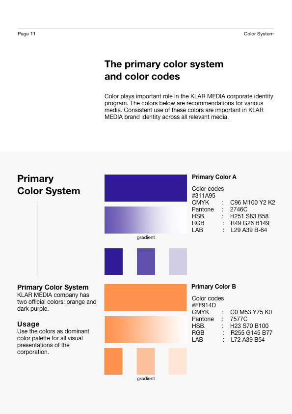 DM- Primary Color System