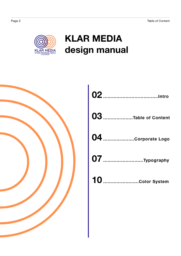 DM-Table of Content