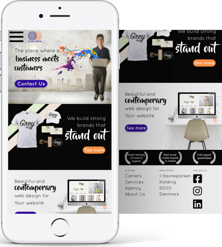 main page mobile