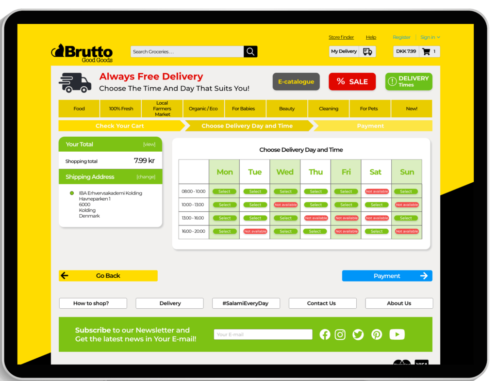delivery times