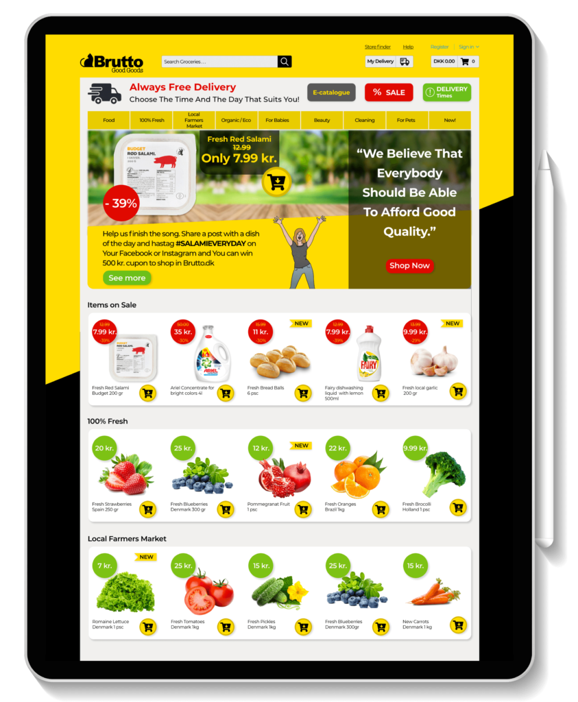 brutto main page